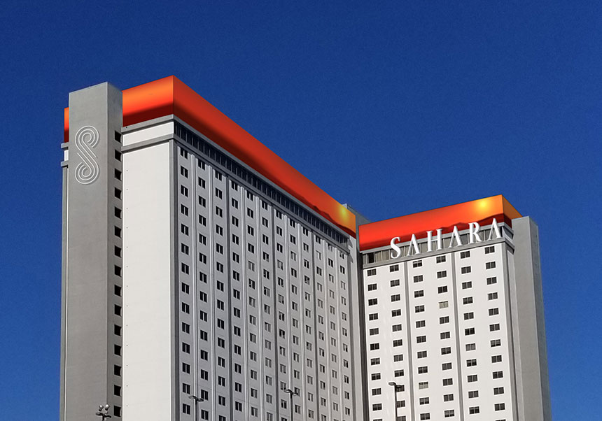 Sahara Las Vegas Visual Identity Development
